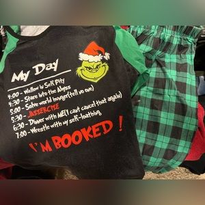 GRINCH PAJAMAS unopened, NWT, Mens XL